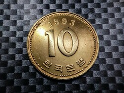 Dél-Korea 10 Won, 1993