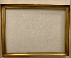 Golden picture frame for a 60 x 80 cm painting