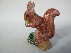 Industrial artist ceramic squirrel