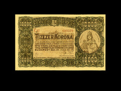 10000 KORONA 1923 - "PATRONA HUNGARIAE" ...BANKJEGY - nagyon szép! (EF)