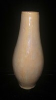 Retro brown ceramic vase 28 cm