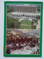 Old postcard: Hajdúszoboszló, Sot Medosz health resort (1989)