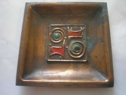Fire-enamelled bronze made to order with an antique historical technoimpex mark