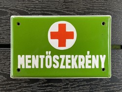 Ambulance - enamel board (enamel board)