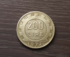 200 Lira, Italy 1978