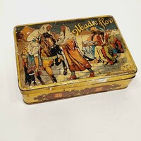 Abadie Flor antik cigarettás fém doboz  1920 -as évek - EP