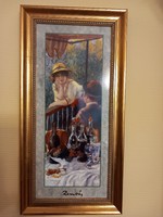 Renoir alkotása Goebel porcelánképen