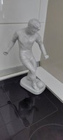 Drasche porcelán bagyméretű focista szobor