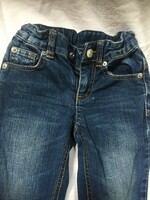 Children's jeans, benetton, strech narrow style for size xxs, for children 3-4 years old, 100 cm tall
