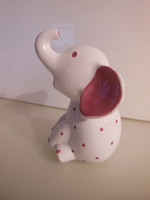 Elephant - gmundner - lucky charm - 12 x 10 x 8 cm - rarity - ceramic - beautiful - flawless