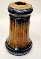 Multicolored brown blue glazed ceramic vase (m:26cm) - ep