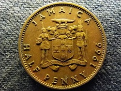 Jamaica II. Erzsébet (1952-) 1/2 penny 1966 (id72418)