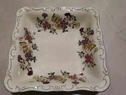 Zsolnay butterfly salad bowl
