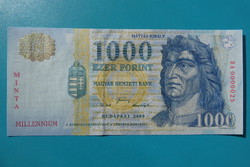 2000 DA 1000 Ft MINTA UNC! Nagyon alacsony 25-ös sorszámmal!