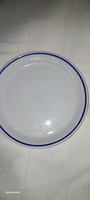 Zsolnay blue striped plate 16 cm