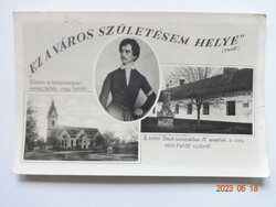 Old postcard: Kiskőrös, Petőfi - in memory of the 100th anniversary of the freedom struggle