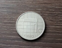 1 gulden,Hollandia 1982