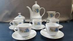 Kahla g.D.R. German porcelain coffee set for 5 people!