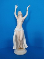 Wallendorf porcelán figura, Táncosnő