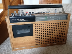 Radio tape recorder from the 1970s made in Ndk
