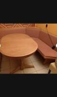Konyhai sarokülő asztal étkezőasztal