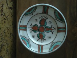 Ceramic plate - with Vamfalu pattern