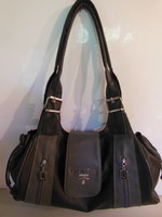 TÁSKA - PRADA REPLIKA - BŐR - 39 x 20 cm - FÜL 32 cm - HIBÁTLAN