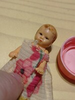 Sale!! Antique mini doll rare piece 5 cm