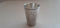 Ritkaság!! Orosz antik ezüst likőrös pohár 1895!!!
