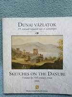 Dunai vázlatok 19.sz.rajzolok táj és városképei.
