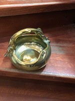 Zsolnay dragon snake eosin glazed basket, 20 x 16 cm,