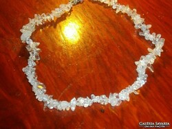 The wisest! 45 cm rock crystal chain cheap