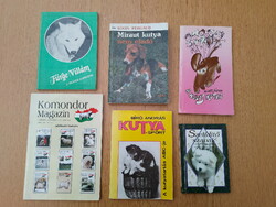 5 db.-os kutyás könyvcsomag - Komondor Magazin / Fürge villám / Kutya-sport / Miraut kutya nem eladó