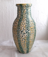 Retro károly bán shrink-glazed vase 33 cm