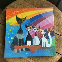 CANVAS ART eurographics Rosina Wachtmeister fali kép 20 x 20cm
