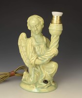 Szadai Lajos art deco lámpa angyal figurával