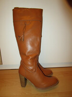 Cognac brown boots 39 for women