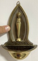 Ave Maria fémből készült minőségi német szenteltvíztartó