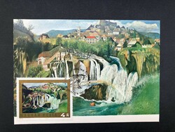 Csontváry kosztka tivadar: Jance waterfall - cm postcard