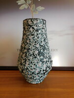 Iparművész kerámia váza - mid century - 23.5 cm
