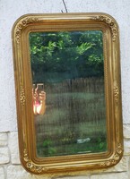Leáraztam.! Antik biedermeier tükör keret 1800-as évek eredeti.Festmèny keret képkeret.