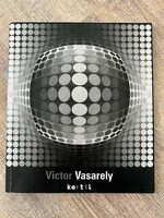 Victor Vasarely Galeria Kortil album, könyv op-art