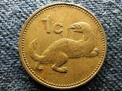 Málta menyét 1 cent 1986 (id54178)