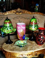 Gyűjteményből kínálom megvételre: Különleges Muránói üveg vázák - Egyben eladó
