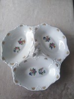 Három kamrás porcelán kínáló - jrjs / román