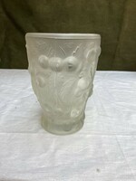 Josef inwald barolac glass vase 14 cm.