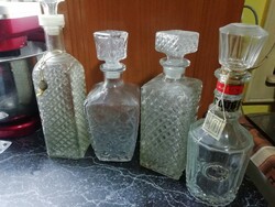 Whisky régi üvegek gyűjteményből