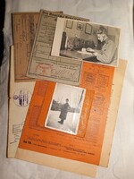II.vh-s német ( náci ) iratok,  fotók