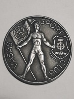 Vasas sport club 1911 commemorative medal for the 1949 athletics championship