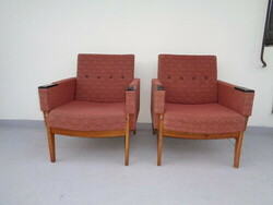 Retro fotel  2 darab vintage különlegesen ritka formájú design dizájn